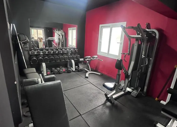 شقة Dionisia Sunshine View House With Gym Kéfalos